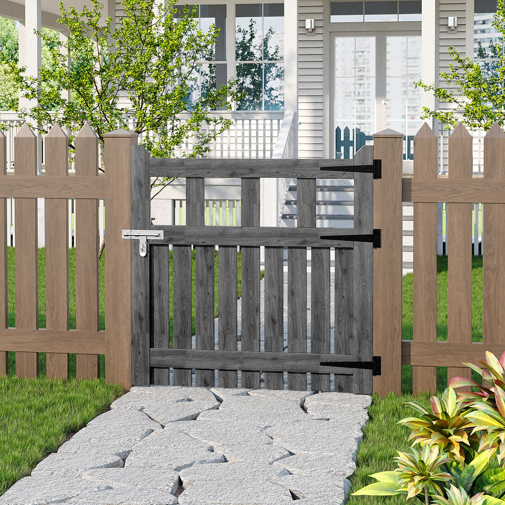 Spruce Wood Garden Gate Wooden Gate with T Hinges & Bolt